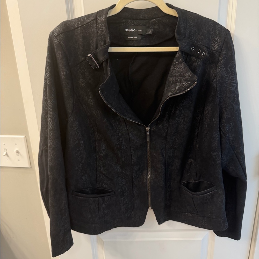 Torrid Studio Black Jacket